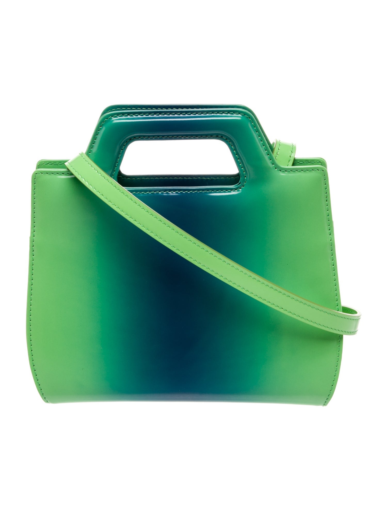 Ferragamo Leather Wanda Top Mini